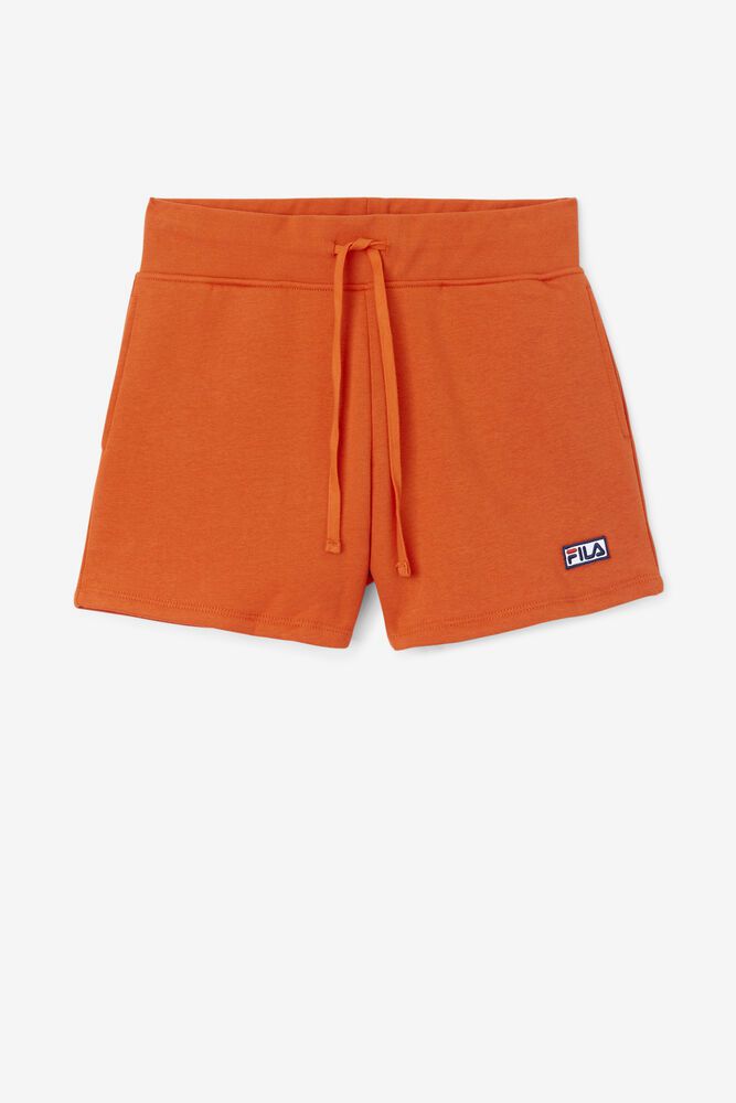 Fila Naisten Shortsit Diara Korkea Rise Oranssi - UMIL-41807